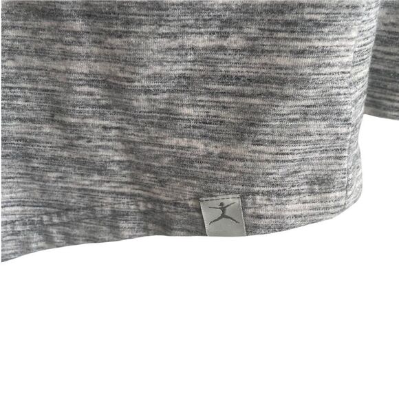 Danskin Grey Asymmetrical Long Sleeve Sweater Jacket Grey M - Picture 8 of 10